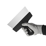 Шпатель з нержавійної сталі 200 мм INTERTOOL KT-2200, фото 3