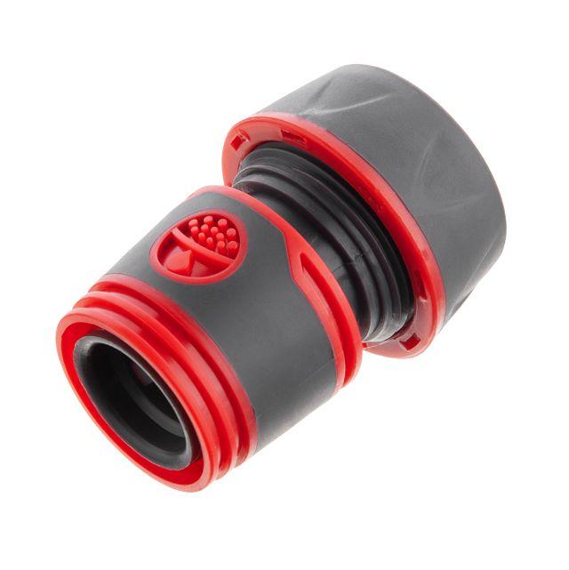 Конектор з аквостопом 1/2" для шланга 3/4" INTERTOOL GE-1120