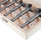 Набір фрез Форстнера, 5 од. INTERTOOL HT-0074, фото 4