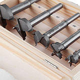 Набір фрез Форстнера, 5 од. INTERTOOL HT-0074, фото 6