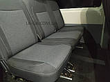 Чохли салону Volkswagen T5 (1+2/1+2/3) Caravelle 9 місць 2003-2015 (авточохли Т5), фото 8
