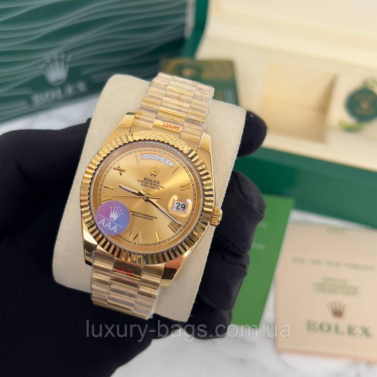 Часы Rolex Day - Date Oyster Perpetual All Gold
