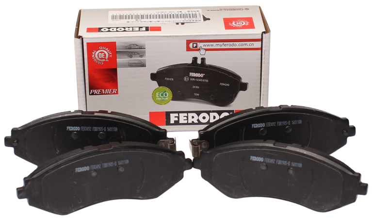 Передні колодки Лачетті, Нубіра J100 / J150, Нубіра 3, Гентра (96405129) Ferodo FDB1905, фото 1