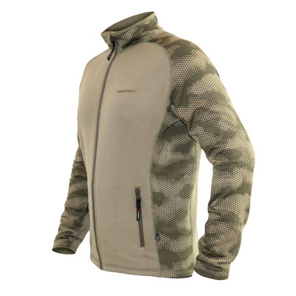 Куртка Fahrenheit Polartec Power Grid Full ZIP camo (XL/R)