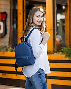 Рюкзак Fancy mini синій флеш