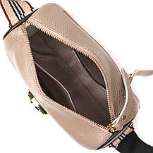 Сумка для стильних жінок з натуральної шкіри Vintage 22263 Сірий, фото 4