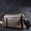 Сумка для стильних жінок з натуральної шкіри Vintage 22263 Сірий, фото 8