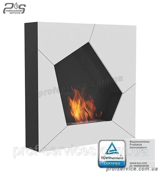 Навісний відкритий біокамін декоративний для обігріву, камін на біопаливі KRATKI BALL з сертифікатом TUV, фото 1