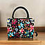 Сумка каркасна жіноча з екошкіри Betty Pretty різнобарвна 797NZFL, фото 5