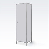 Шкаф для халатов цельнометаллический ШХМ-1 - фото 1 - id-p387277957
