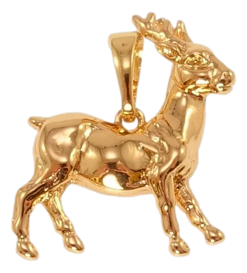 Кулон Xuping Позолота 18K "Олень"