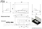 Біокамін KRATKI HOTEL MINI GRANITO з сертифікатом TUV, фото 2