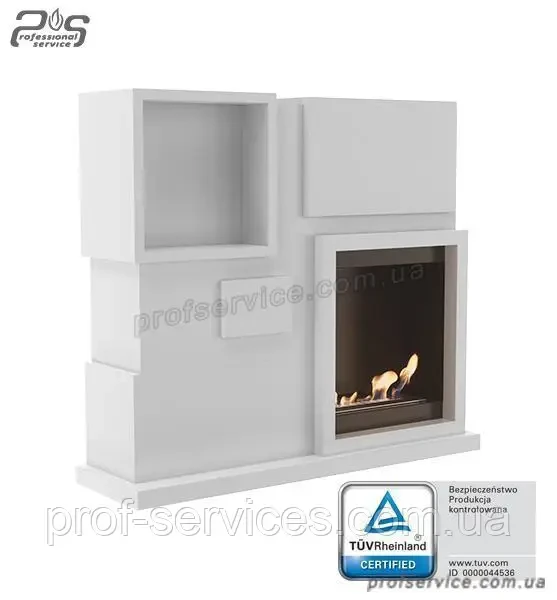 Підлоговий портальний біокамін декоративний для обігріву дома KRATKI JULY з сертифікатом TUV, фото 1