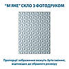 Покриття для столу, м'яке скло з фотодруком, Об'ємний квітковий візерунок 60 х 100 см (1,2 мм) МСПБ-tx388, фото 3