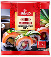 Норі для приготування суші (ролів) 10 листів ТМ "AKURA"