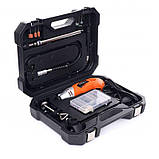 Електрична багатофункціональна міні шліфмашина (гравер) 270 Вт з аксесуарами 126 од. Kraft & Dele KD10752, фото 2