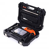 Електрична багатофункціональна міні шліфмашина (гравер) 270 Вт з аксесуарами 126 од. Kraft & Dele KD10752, фото 3