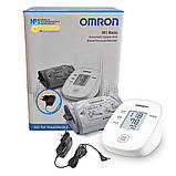 Тонометр автоматичний з манжетою на плече OMRON M1 Basic з адаптером, фото 2