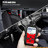 Автосканер для MERCEDES OBD2 Konnwei KW360 діагностичний авто сканер для мерседес обд2 адаптер для діагностики для мерседсів, фото 5