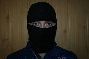 Балаклава флісова одинарна чорна