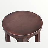 ПАБ Табурет Комфорт з дерева Вільха Для Барної стійки, кав'ярні або на балкон Кипарис 75см, фото 9