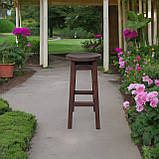ПАБ Табурет Комфорт з дерева Вільха Для Барної стійки, кав'ярні або на балкон Кипарис 75см, фото 8