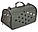 Сумка для перенесення кішок і собак 48x26x25 см CosmoPet CP-12 Gray, фото 4