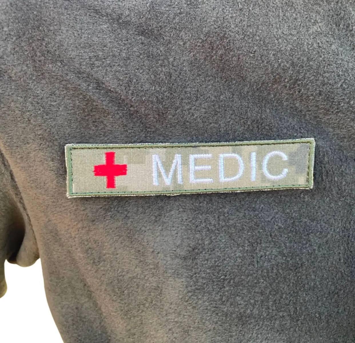 Нашивка "MEDIC" піксель