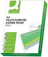 Папір Q-Connect 80 г/м2, A4, 500 л, class B, білизна 160% CIE