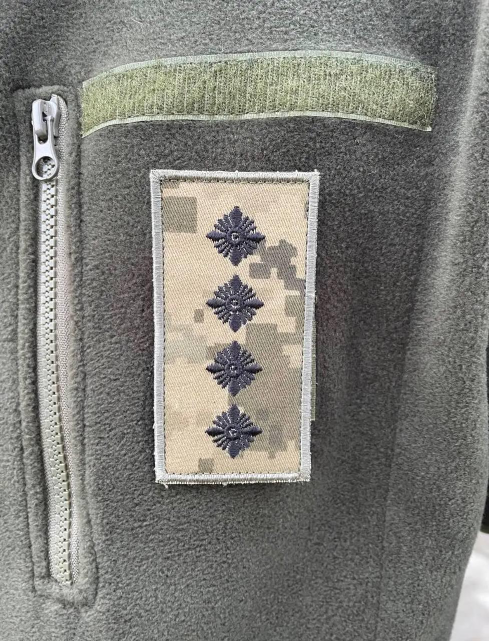 Погон Капітан на липучці Піксель, фото 1