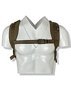 Рюкзак тактичний штурмовий з клапаном для шолома Warrior Spirit Койот, фото 3