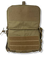 Рюкзак тактичний штурмовий з клапаном для шолома Warrior Spirit Койот, фото 4