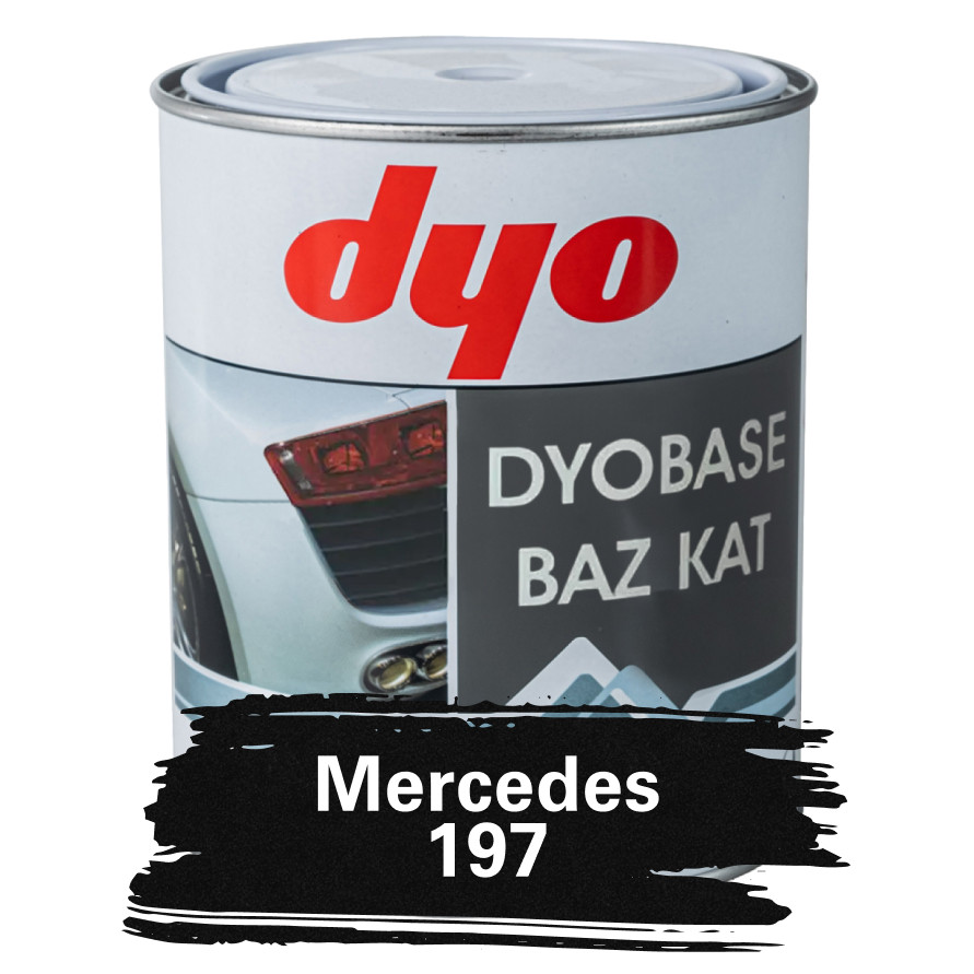 Mercedes 197 Фарба металік база DYO 1 л, фото 1