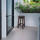 Низький Табурет ПАБ Комфорт з дерева Вільха Для Барної стійки, Кав'ярні або на Балкон Кипарис 58см, фото 3