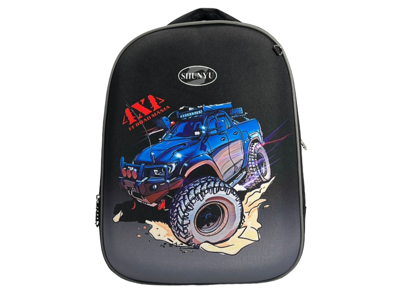 Шкільний рюкзак для хлопчика на два відділення, 16 л, чорний