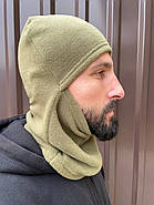 Балаклава флісова Олива, фото 3