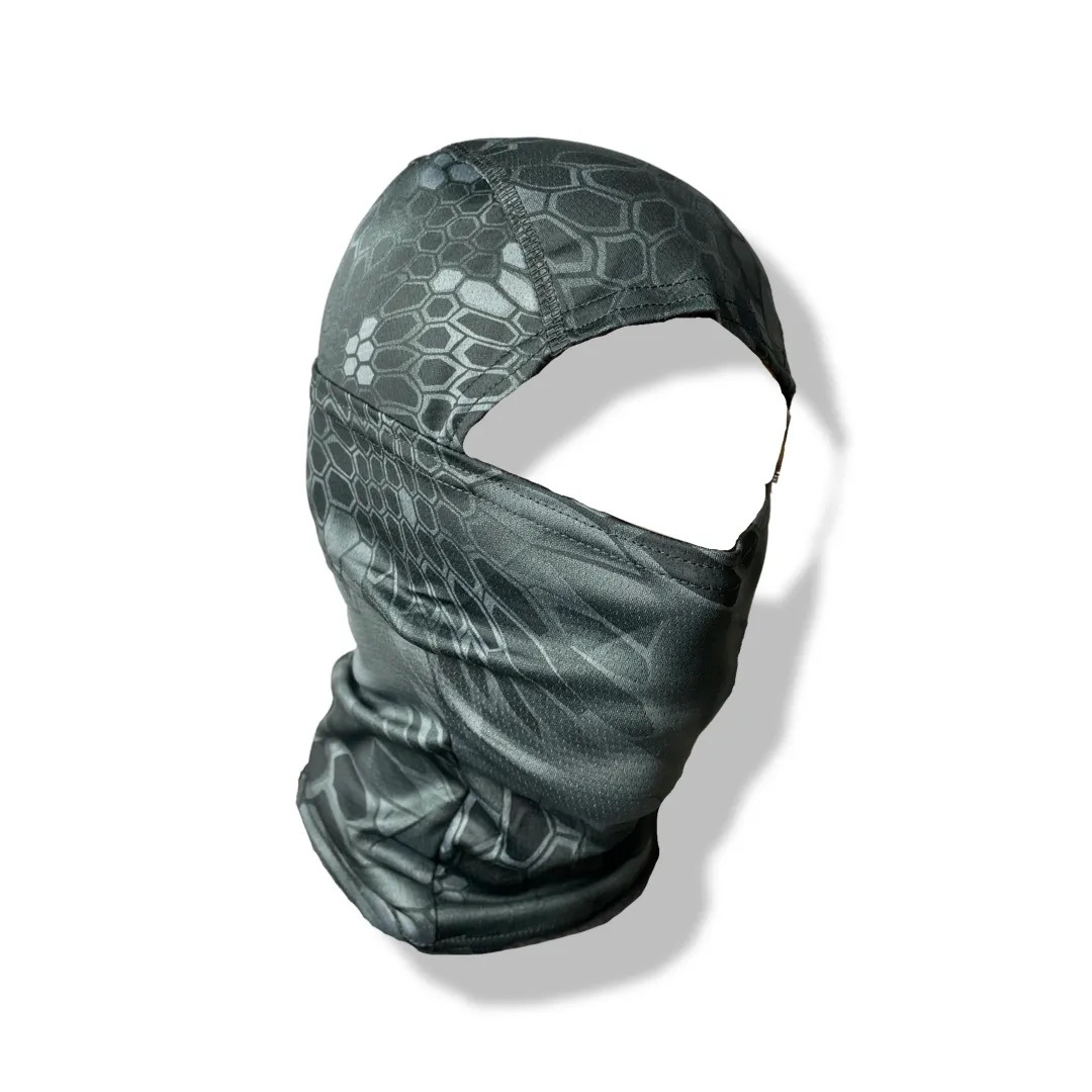 Тактична балаклава чорний камуфляж, фото 1