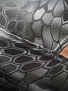 Тактична балаклава чорний камуфляж, фото 4