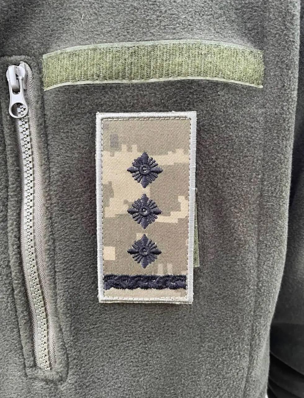 Погонulton на липучці Піксель, фото 1