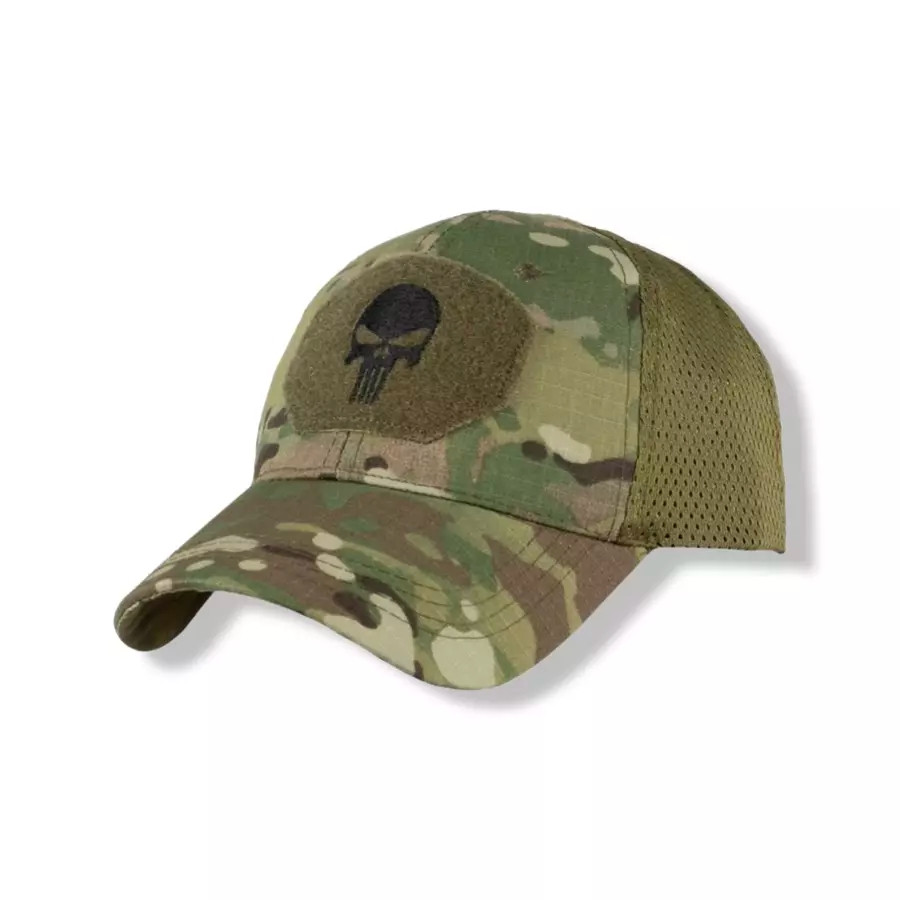 Тактична бейсболка з черепом Мультиком Темний, фото 1