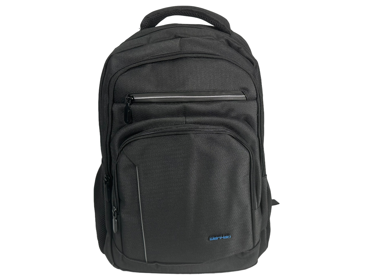 Міський, міцний рюкзак на чотири віділеня, 25 л, чорний, кріплення на валізу