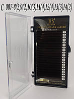 Вії I-Beauty mix C 0,07 8-14 мм
