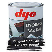 Peugeot Чорний перламутровий Фарба металік база DYO 1 л