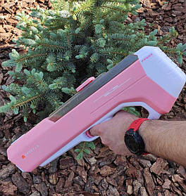 Великий водний автомат Electric Water Gun з великим акумулятором 7.4 V, ручне завантаження води, Рожевий