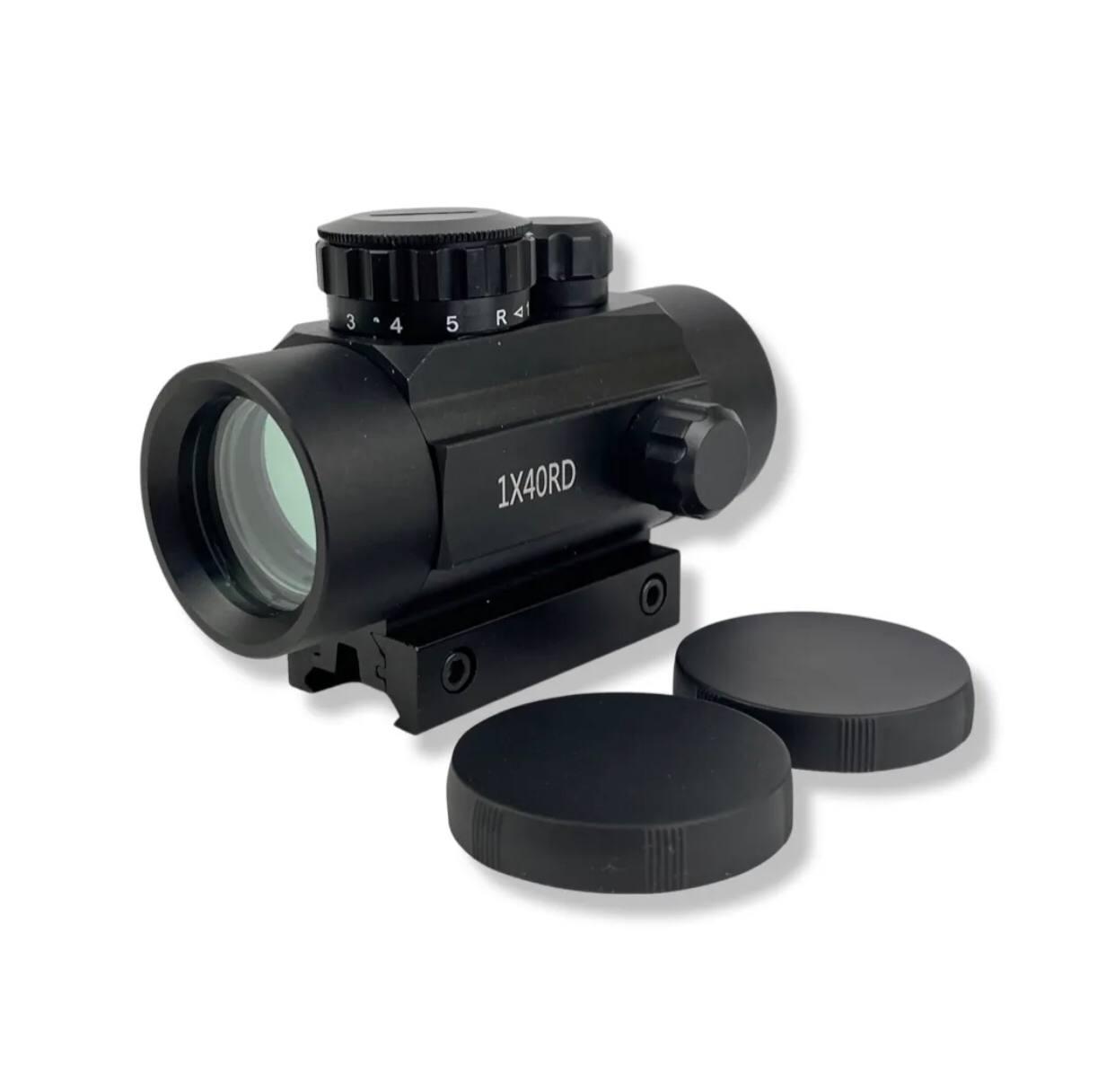 Приціл коліматорний Bushnell 1×40 RD (метка Dot, червоний/зелений), фото 1
