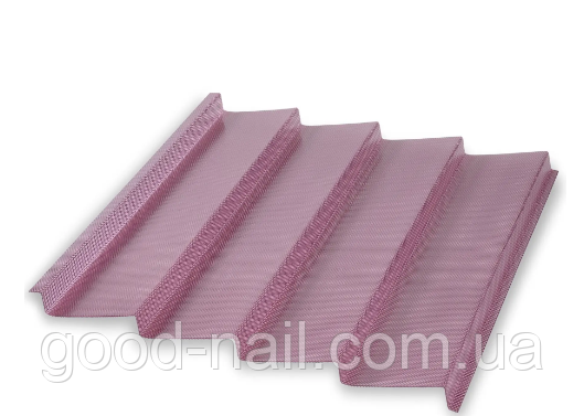 Монолітній профільний полікарбонат рожевий, фото 1