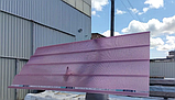 Монолітній профільний полікарбонат рожевий, фото 2