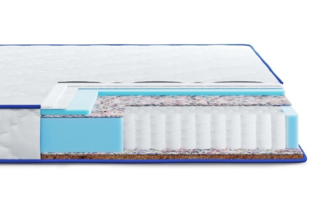Матрац на незалежних пружинах з кокосом HighFoam Largo Pocket Cocos (Ларго Покет Кокос) 80x190