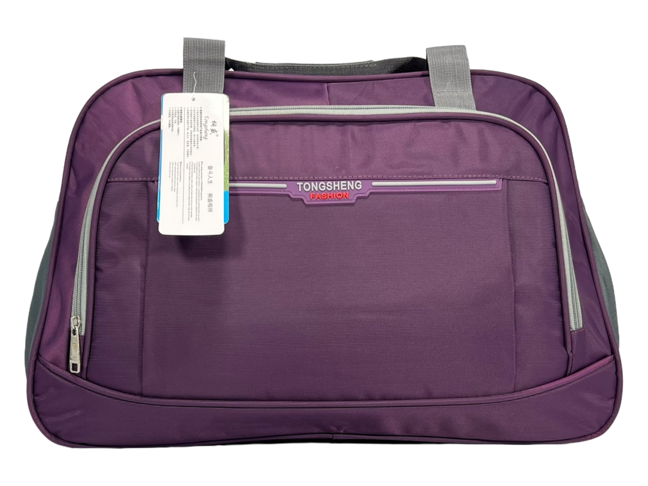 Дорожня сумка на два віділеня, 44 л, фіолетова, фото 1
