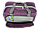 Дорожня сумка на два віділеня, 44 л, фіолетова, фото 7